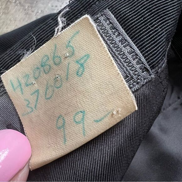 Rare Vintage 1980’s Gianni Versace Black Pencil Skirt - Picture 5 of 9